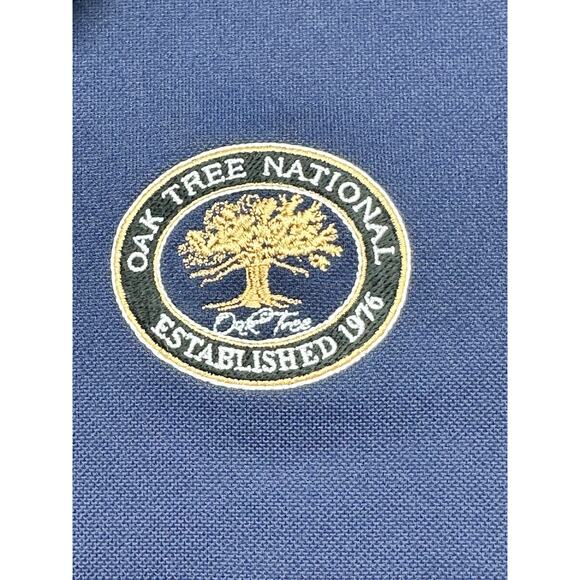 Peter Millar Polo Mens Large Oak Tree Golf Club Logo Shirt - Picture 5 of 8